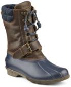 Sperry Saltwater Misty Duck Boot Navy, Size 5m Women's Shoes