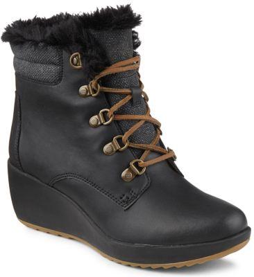 Sperry Luca Peak Weatherproof Boot Black, Size 7m Women's Shoes