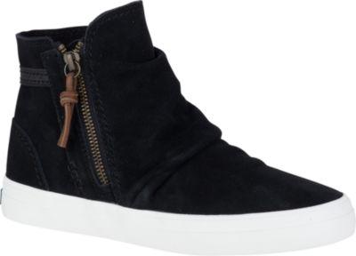 Sperry Crest Zone High-top Sneaker Black, Size 5m Women's Shoes