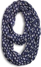Sperry Anchor Infinity Scarf Navyanchor, Size One Size Women's