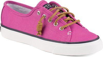 Sperry Seacoast Canvas Sneaker Pink, Size 5m Women's Shoes