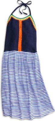 Sperry Caribbean Midi Dress Navy, Size Xs Women's