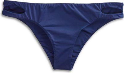 Sperry Solid Cheeky Swim Bottom Navy, Size S Women's