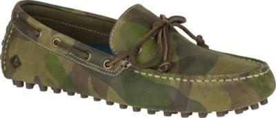 Sperry Hamilton 1-eye Driver Greencamo, Size 7m Men's