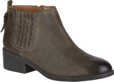 Sperry Juniper Bree Bootie Olive, Size 5m Women's Shoes