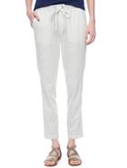 Splendid Terry Lattice Trim Pant