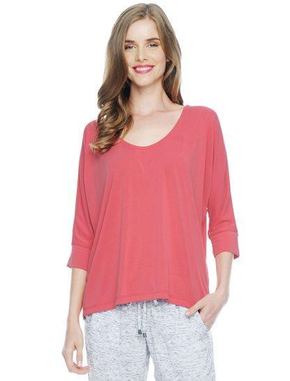 Splendid Sandwash Jersey Boxy Top