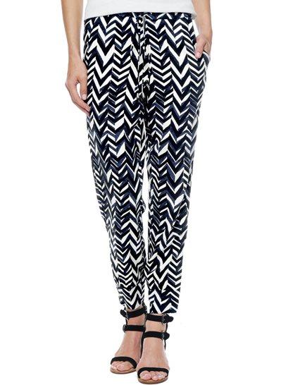 Splendid Printed Athletic Woven Pant