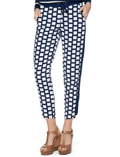 Splendid Window Pane Track Pant