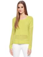 Splendid Micato Mesh Pullover