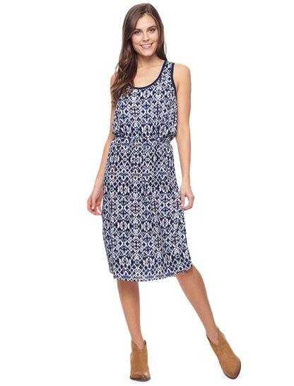 Splendid Ikat Print Tank Dress