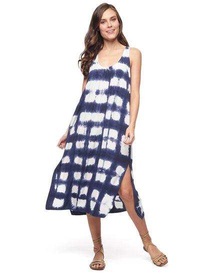 Splendid Window Pane Midi Dress