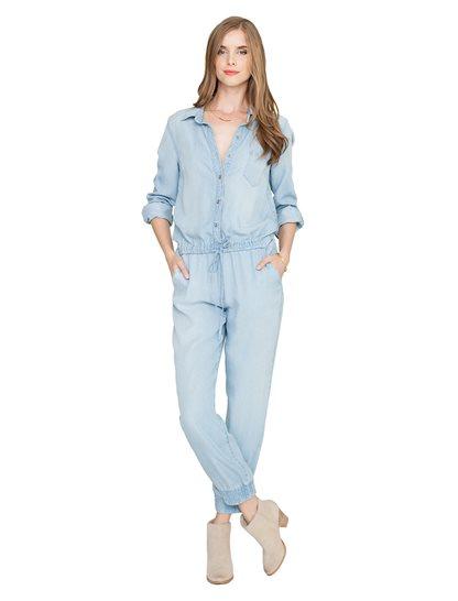 Splendid Chambray Jumpsuit