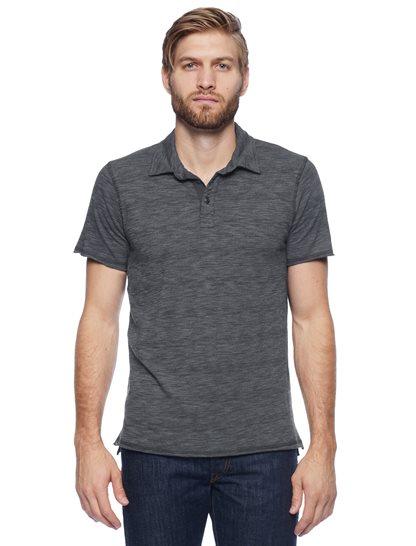 Splendid Slub Marled Heavy Knit Polo