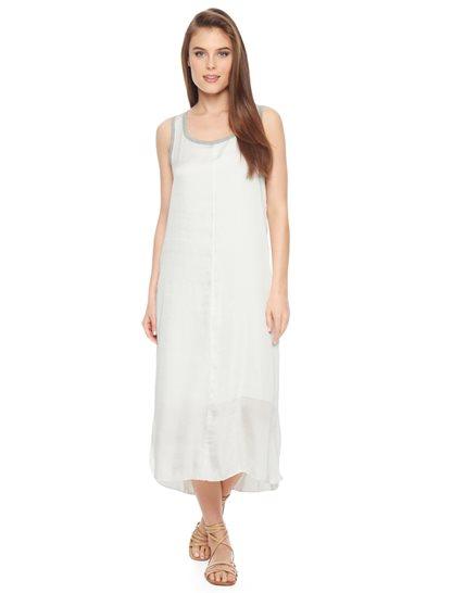 Splendid Jersey Woven Tank Dress
