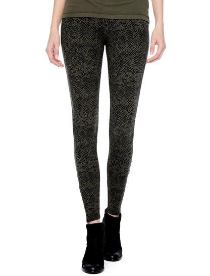 Splendid Python Printed French Terry Legging