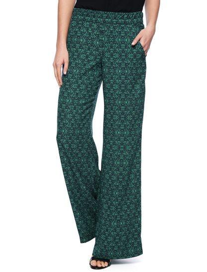 Splendid Hingham Floral Wide Leg Pant
