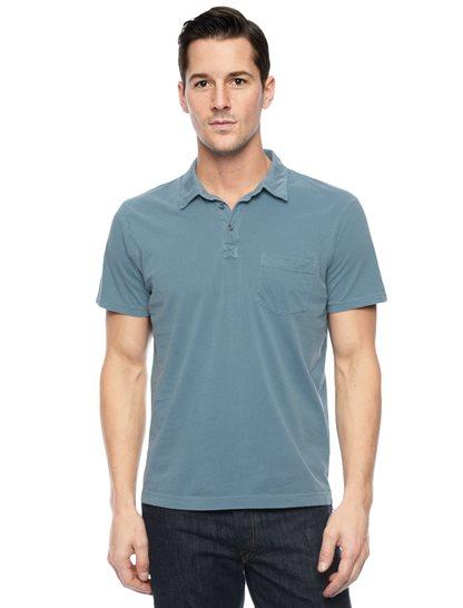 Splendid Pigment Short Sleeve Polo