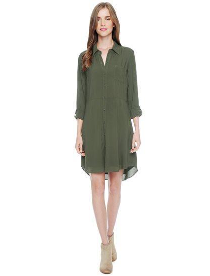 Splendid Woven Shirt Dress