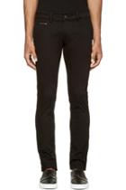 Diesel Black Chi-shaped Trousers