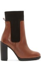 Pierre Hardy Tan New Casual Ankle Boots