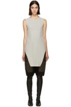 Rick Owens Grey Cady Shell Top