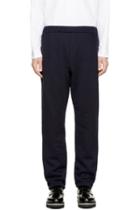 08sircus Navy Knit Boa Pants