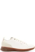 Feit White Leather Biotrainer Sneakers