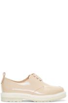 Aalto Beige Leather Derbys