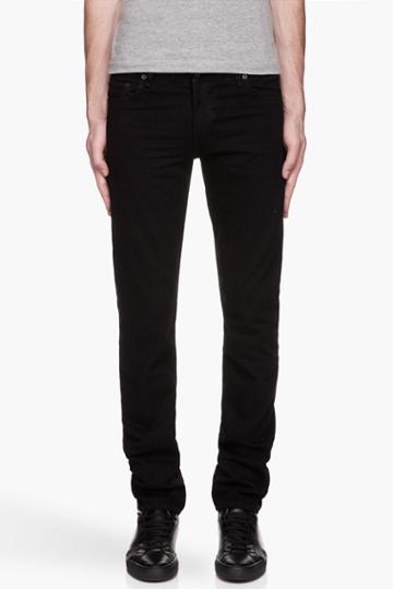 Rag And Bone Black Jay Slim Skinny Jeans