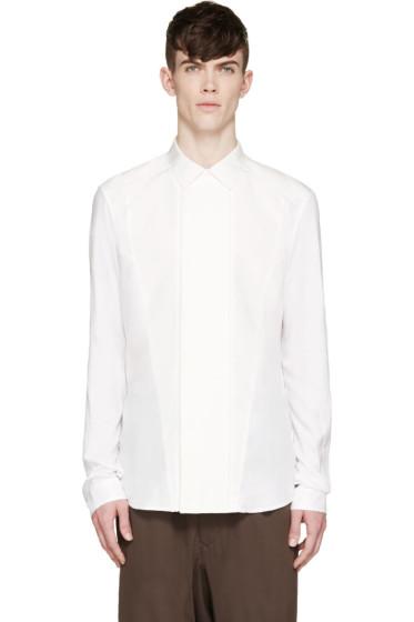 Julius White Button-up Dickie Shirt