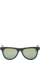 Super Black Acetate Man Sunglasses