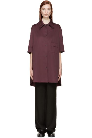 Yang Li Plum Oversized Shirt