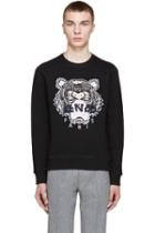 Kenzo Ssense Exclusive Black Tiger Logo Sweatshirt