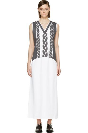 Viktor And Rolf White Duchess Column Dress