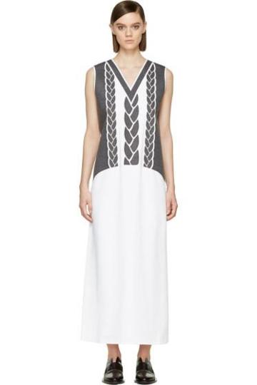 Viktor And Rolf White Duchess Column Dress