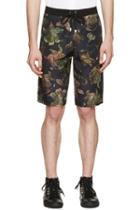 Versus Multicolor Floral Print Anthony Vaccarello Edition Swim Shorts