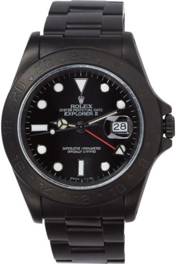 Black Limited Edition Matte Black Limited Edition Rolex Explorer Ii Watch