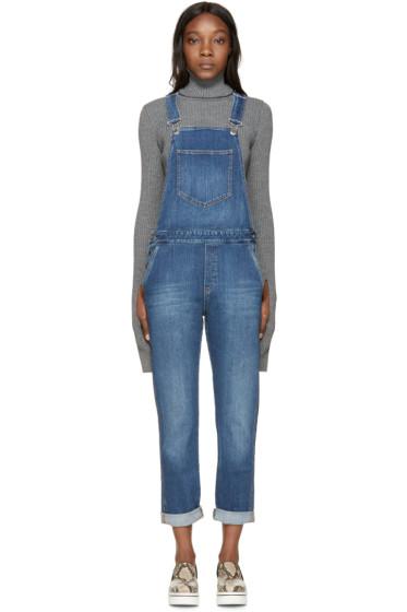 Stella Mccartney Blue Denim Overalls