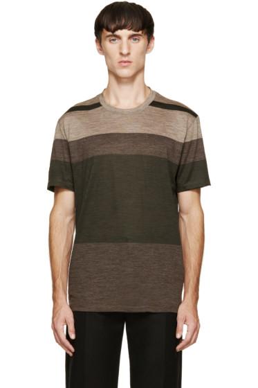 Paul Smith Tricolor Striped T-shirt