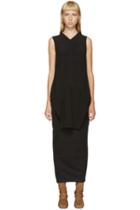 Rick Owens Black Cady Shell Top
