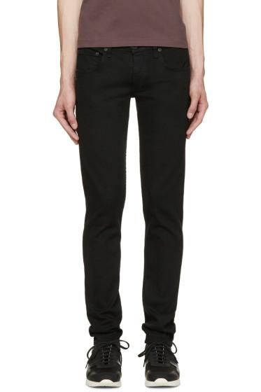 Rag And Bone Black Standard Issue Fit 1 Jeans