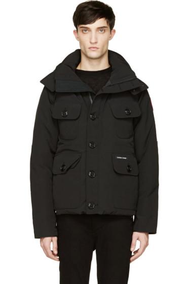 Canada Goose Black Down Selkirk Parka