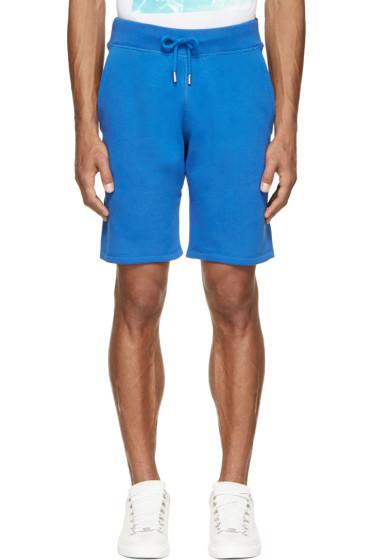 Christopher Kane Blue Fleecy Shorts