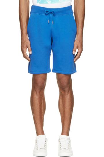 Christopher Kane Blue Fleecy Shorts