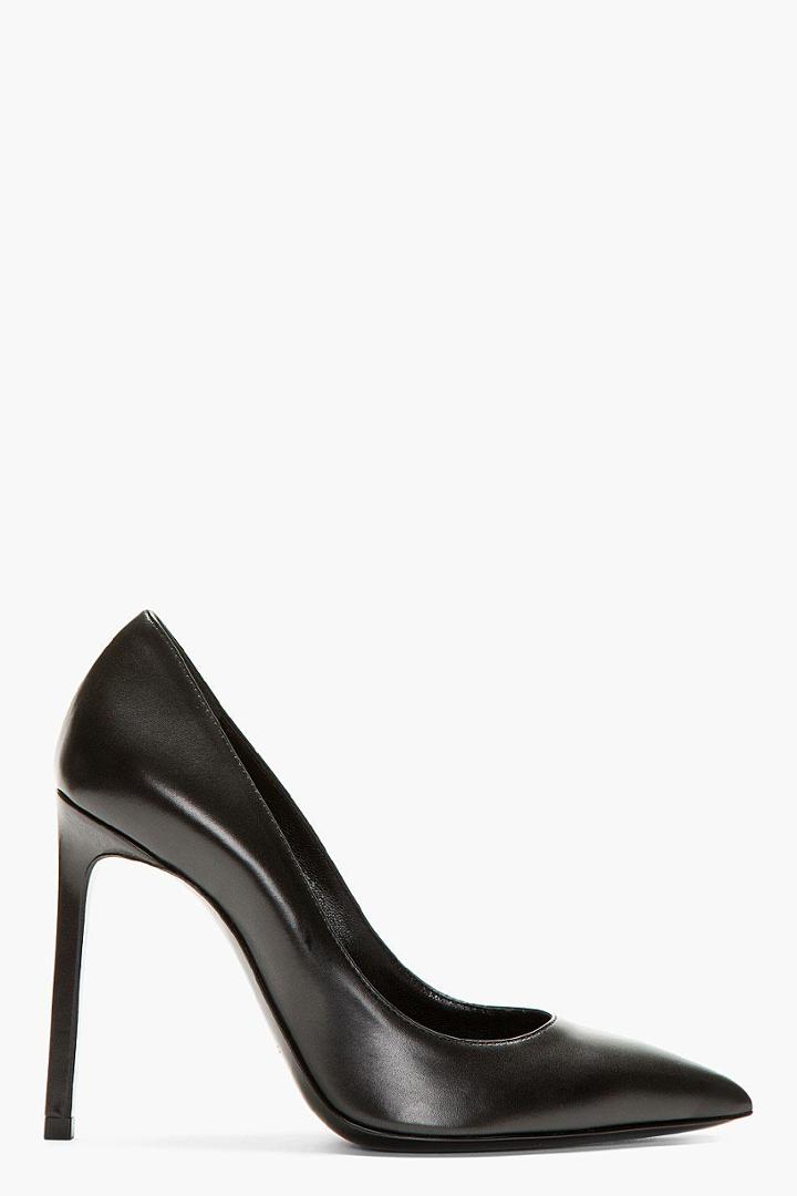 Saint Laurent Paris Pump Leather - 105mm Heel
