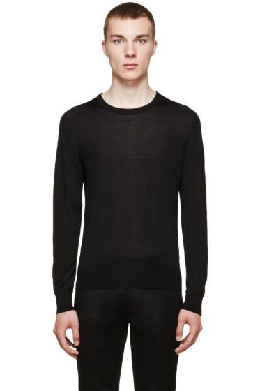 Versace Black Light Wool Sweater