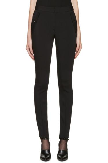 Esteban Cortazar Black Cady Trousers