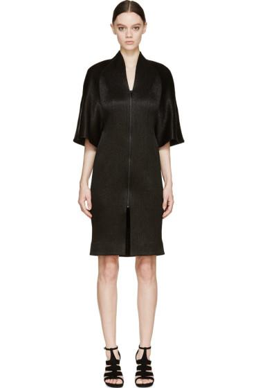 Iris Van Herpen Black Structured Halo Coat
