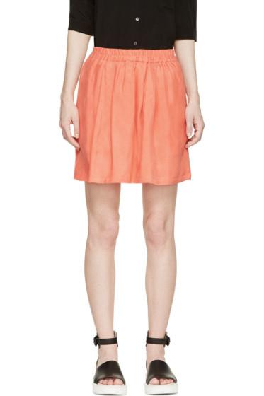 Won Hundred Coral Tati Pocket Skirt